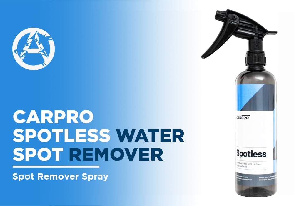 CARPRO SPOTLESS WATER SPOT REMOVER PROJECT PHOTOS - Alpha Pigments