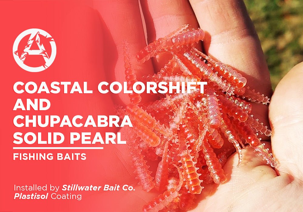 COASTAL COLORSHIFT AND CHUPACABRA SOLID PEARL | DEAD ON PLASTIX | FISHING BAITS - Alpha Pigments