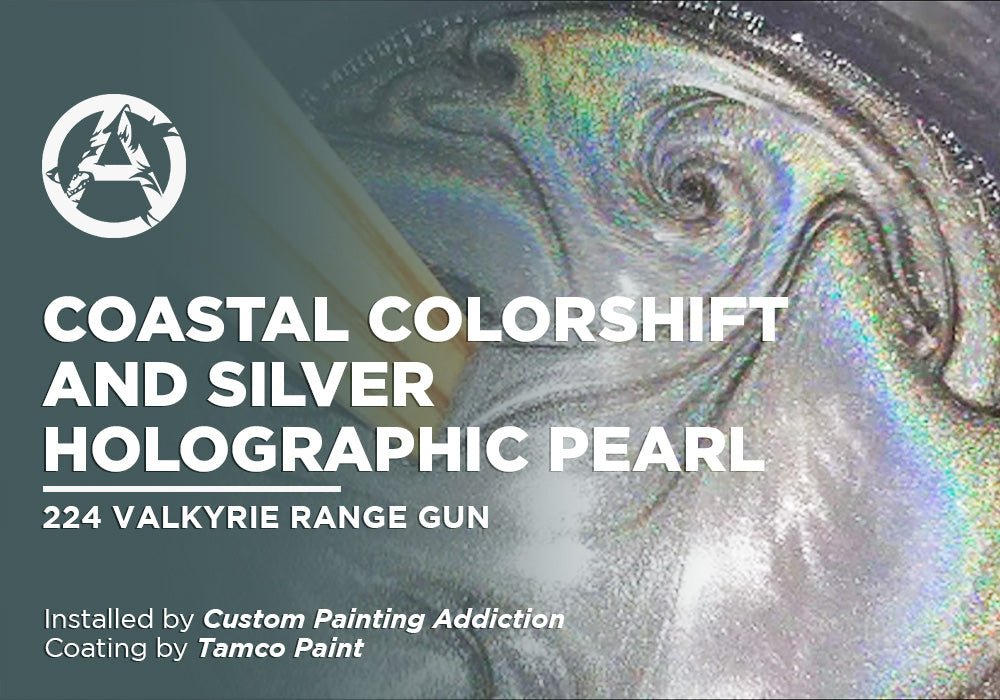 COASTAL COLORSHIFT AND SILVER HOLOGRAPHIC PEARL | TAMCO PAINT | 224 VALKYRIE RANGE GUN - Alpha Pigments