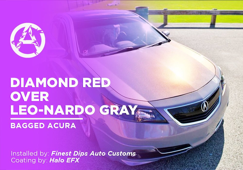 DIAMOND RED OVER LEO-NARDO GRAY | HALO EFX | BAGGED ACURA - Alpha Pigments