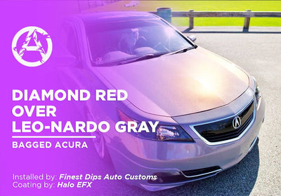 DIAMOND RED OVER LEO-NARDO GRAY | HALO EFX | BAGGED ACURA