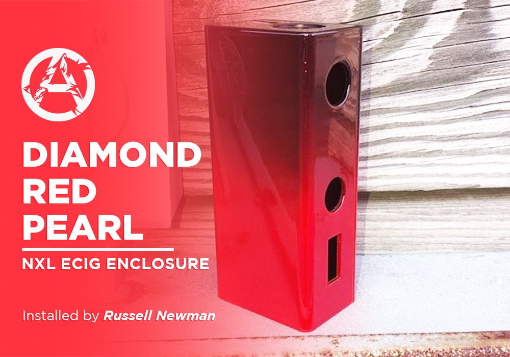 DIAMOND RED PEARL | NXL ECIG ENCLOSURE - Alpha Pigments