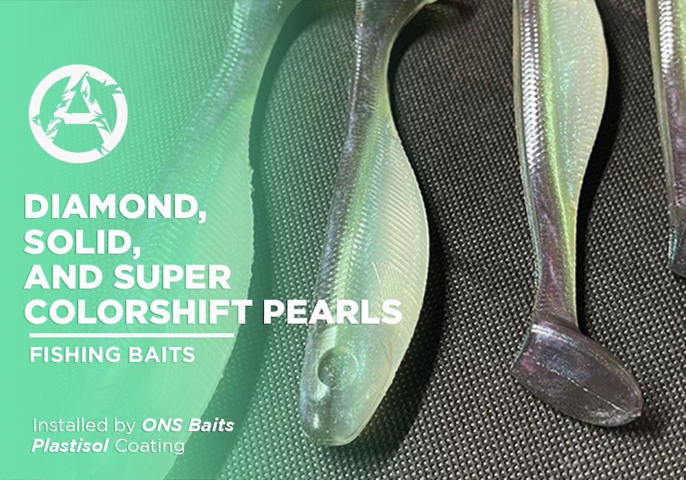 DIAMOND, SOLID, AND SUPER COLORSHIFT PEARLS | PLASTISOL | FISHING BAITS - Alpha Pigments