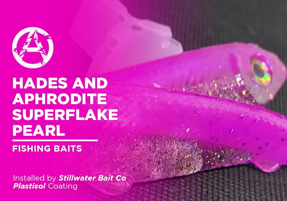 HADES AND APHRODITE SUPERFLAKE PEARL | PLASTISOL | FISHING BAITS - Alpha Pigments