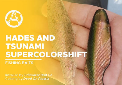 HADES AND TSUNAMI SUPERCOLORSHIFT | DEAD ON PLASTIX | FISHING BAITS