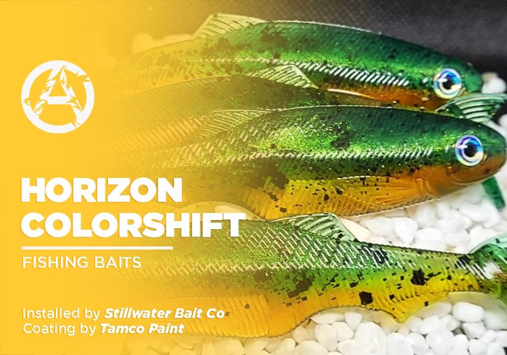 HORIZON COLORSHIFT | DEAD ON PLASTIX | FISHING BAIT - Alpha Pigments