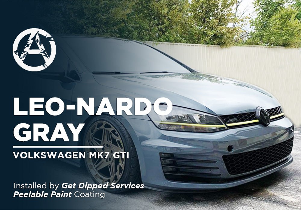 LEO-NARDO GRAY | PEELABLE PAINT | VOLKSWAGEN MK7 GTI - Alpha Pigments