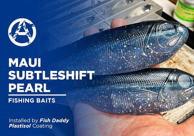 MAUI SUBTLESHIFT PEARL | PLASTISOL | FISHING BAITS