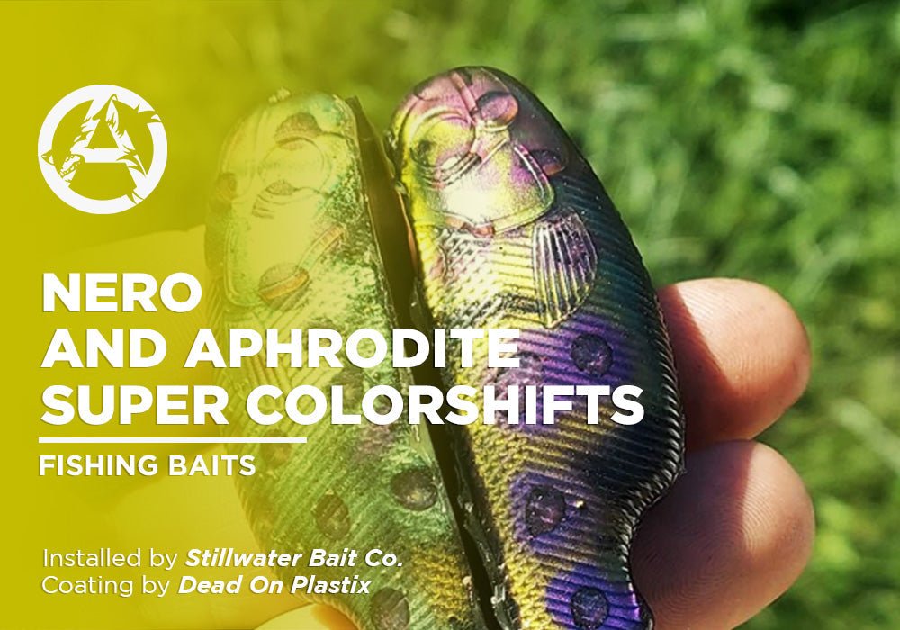 NERO AND APHRODITE SUPER COLORSHIFTS | DEAD ON PLASTIX | FISHING BAITS - Alpha Pigments