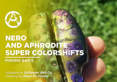 NERO AND APHRODITE SUPER COLORSHIFTS | DEAD ON PLASTIX | FISHING BAITS