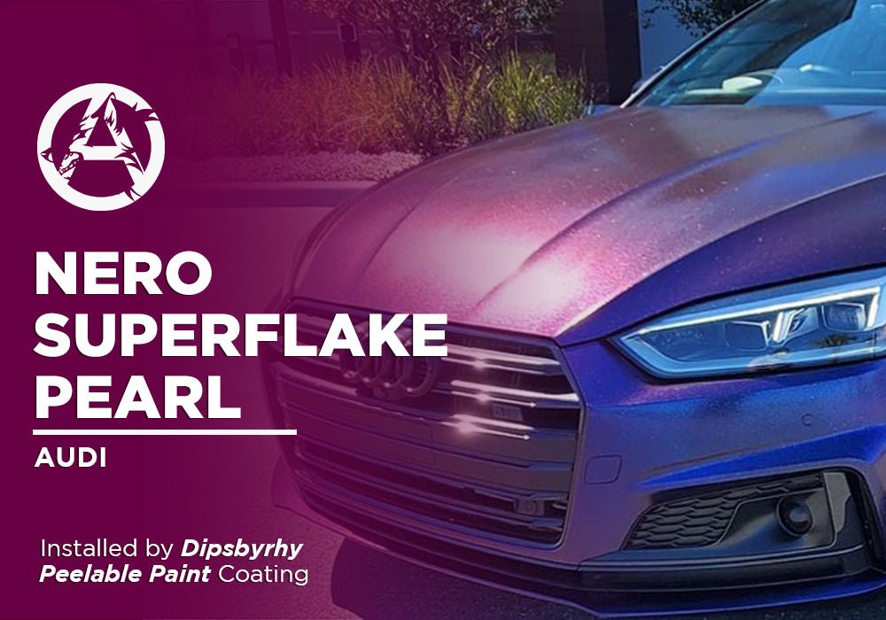 NERO SUPERFLAKE PEARL | PEELABLE PAINT | AUDI - Alpha Pigments