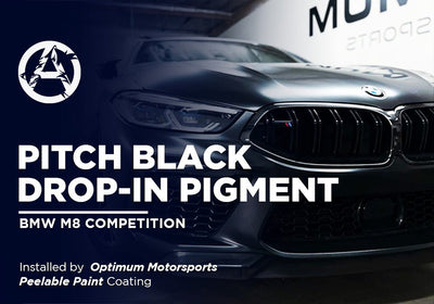 PITCH BLACK DROP-IN PIGMENT | PEELABLE PAINT | BMW M8 COMPETITION