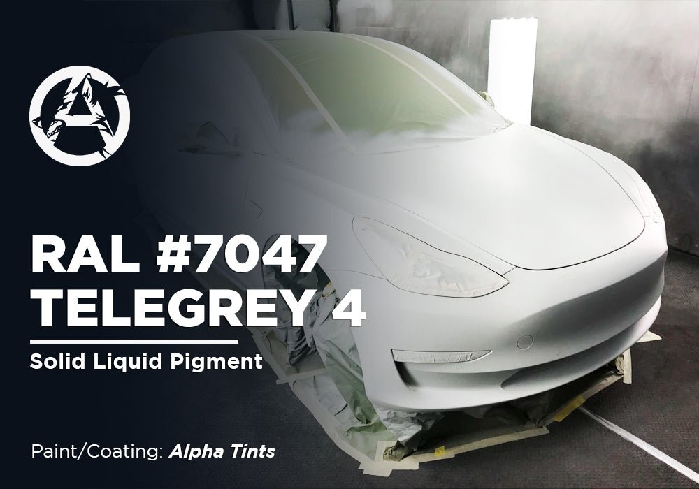 RAL #7047 Telegrey 4 Photo Gallery | Alpha Pigments | Autoflex Coating