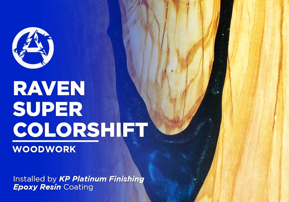 RAVEN SUPER COLORSHIFT | EPOXY RESIN | WOODWORK - Alpha Pigments