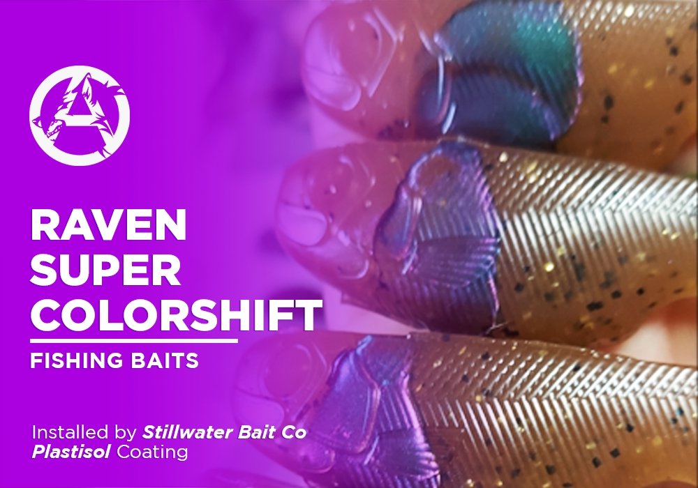 RAVEN SUPER COLORSHIFT | PLASTISOL | FISHING BAITS - Alpha Pigments