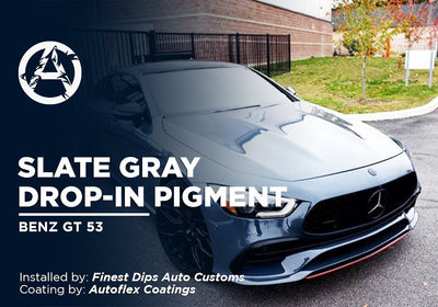 SLATE GRAY DROP-IN PIGMENT | AUTOFLEX COATINGS | BENZ GT 53
