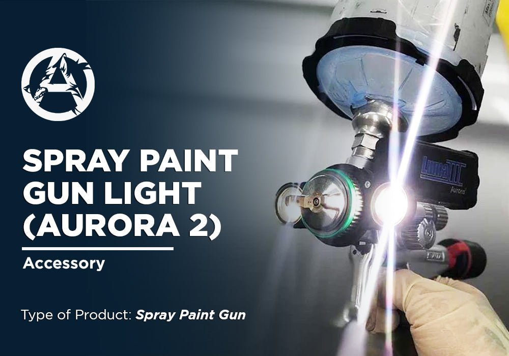 SPRAY PAINT GUN LIGHT (AURORA 2) PROJECT PHOTOS - Alpha Pigments