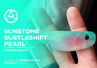 SUNSTONE SUBTLESHIFT PEARL | PLASTISOL | FISHING BAITS