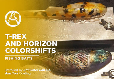 T-REX AND HORIZON COLORSHIFTS  | PLASTISOL | FISHING BAITS