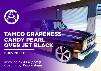 TAMCO GRAPENESS CANDY PEARL OVER JET BLACK | TAMCO PAINT | CHEVROLET
