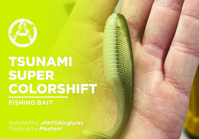 TSUNAMI SUPER COLORSHIFT | PLASTISOL | FISHING BAIT