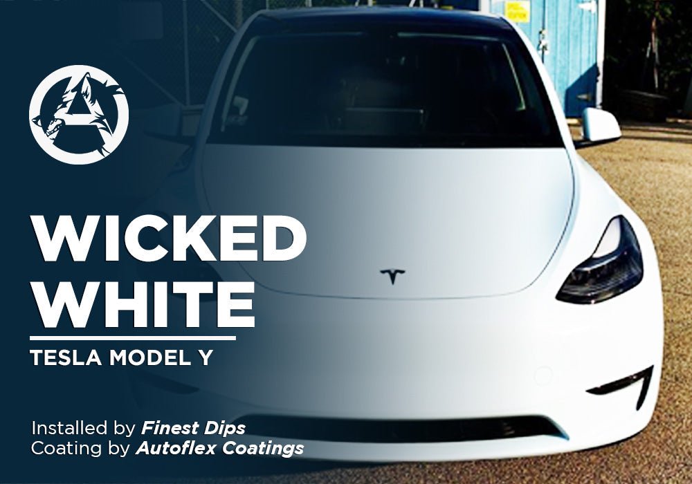 WICKED WHITE | AUTOFLEX COATINGS |TESLA MODEL Y - Alpha Pigments