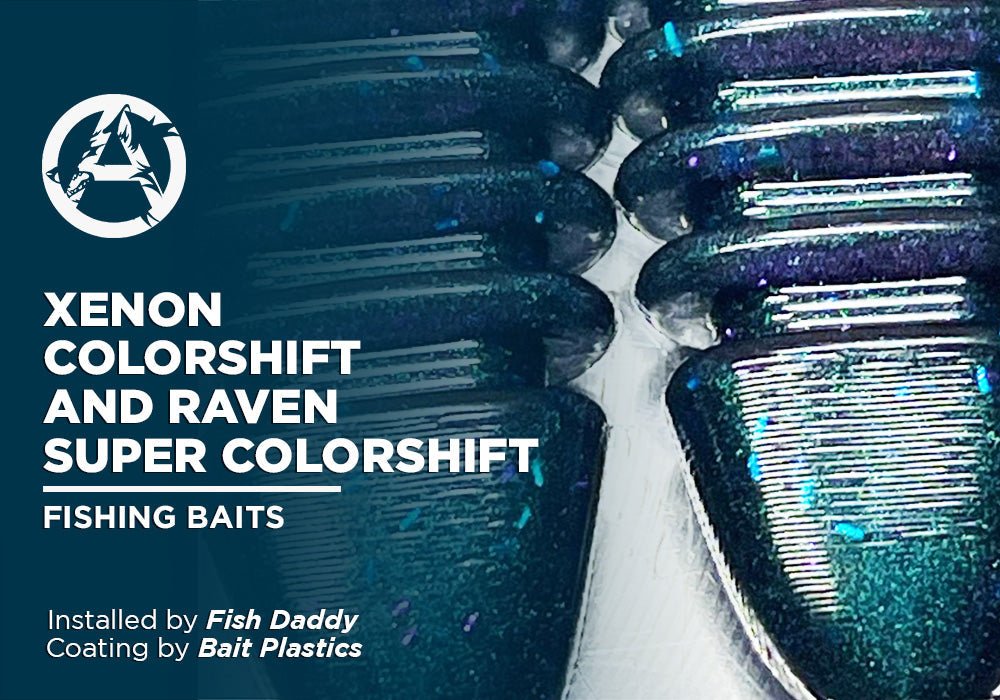 XENON COLORSHIFT AND RAVEN SUPER COLORSHIFT | BAIT PLASTICS | FISHING BAITS - Alpha Pigments