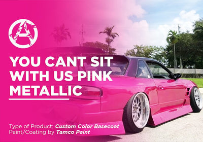YOU CANT SIT WITH US PINK METALLIC PROJECT PHOTOS