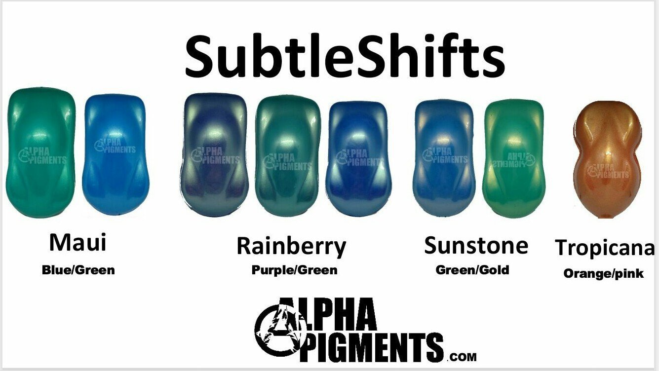 Subtleshift Dry Pearl Pigments - Alpha Pigments