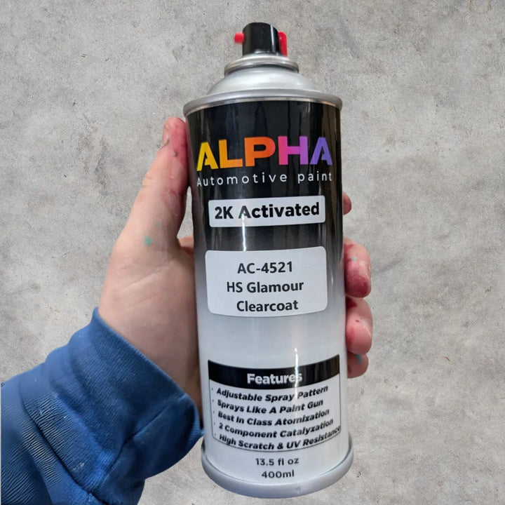 2k HS Spray Can Clearcoat - Alpha Pigments