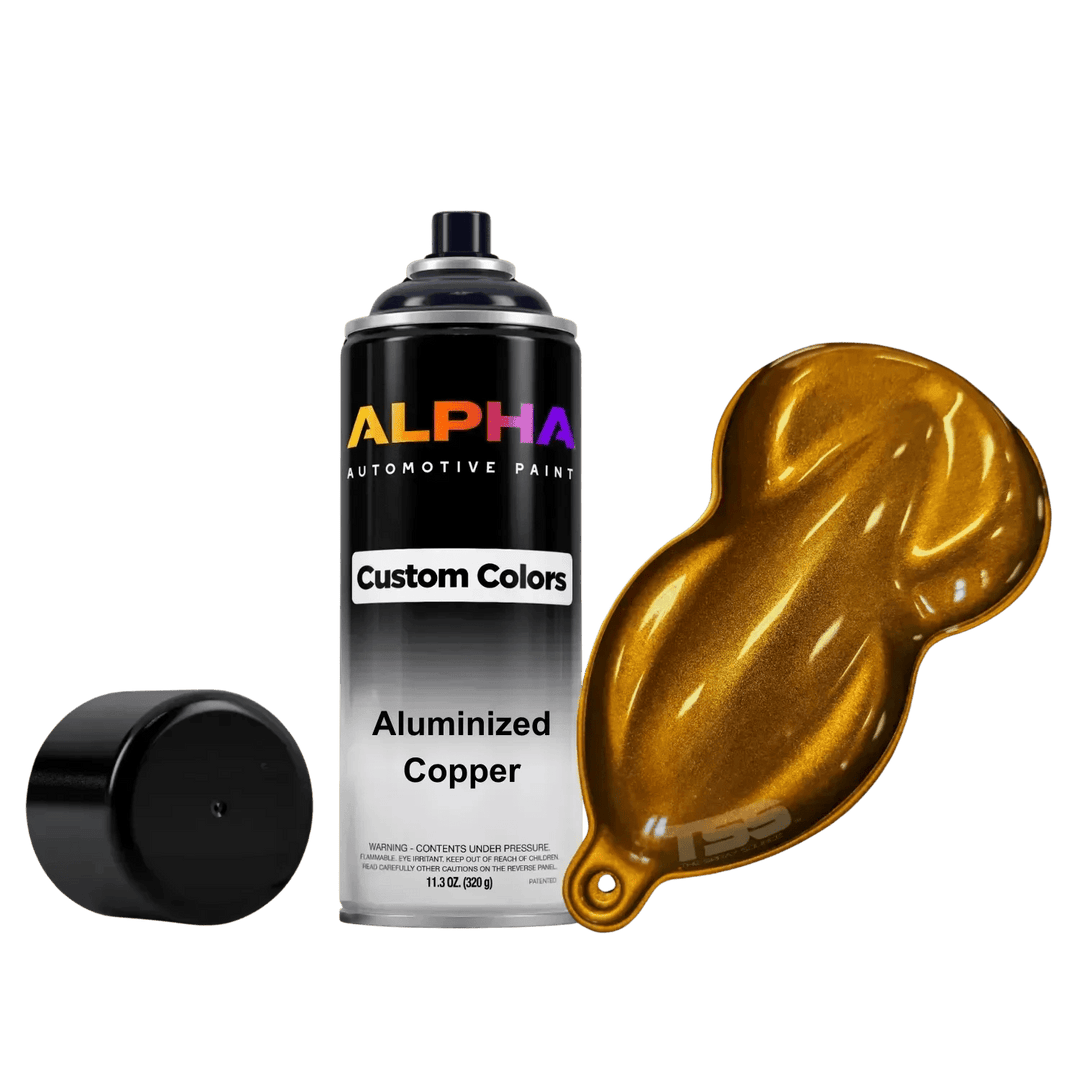 Aluminized Copper Spray Can - Alpha Pigments