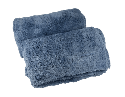 CarPro BOA Grey Plush Microfiber Towel (16" x 24") - Alpha Pigments