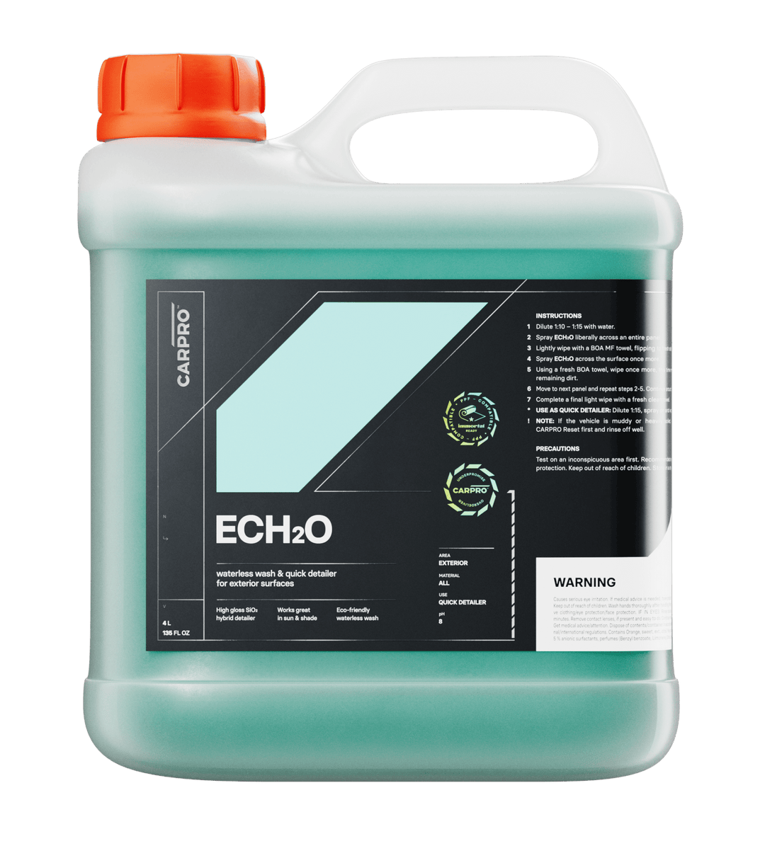 CarPro ECH2o Waterless & QD Concentrate - Alpha Pigments