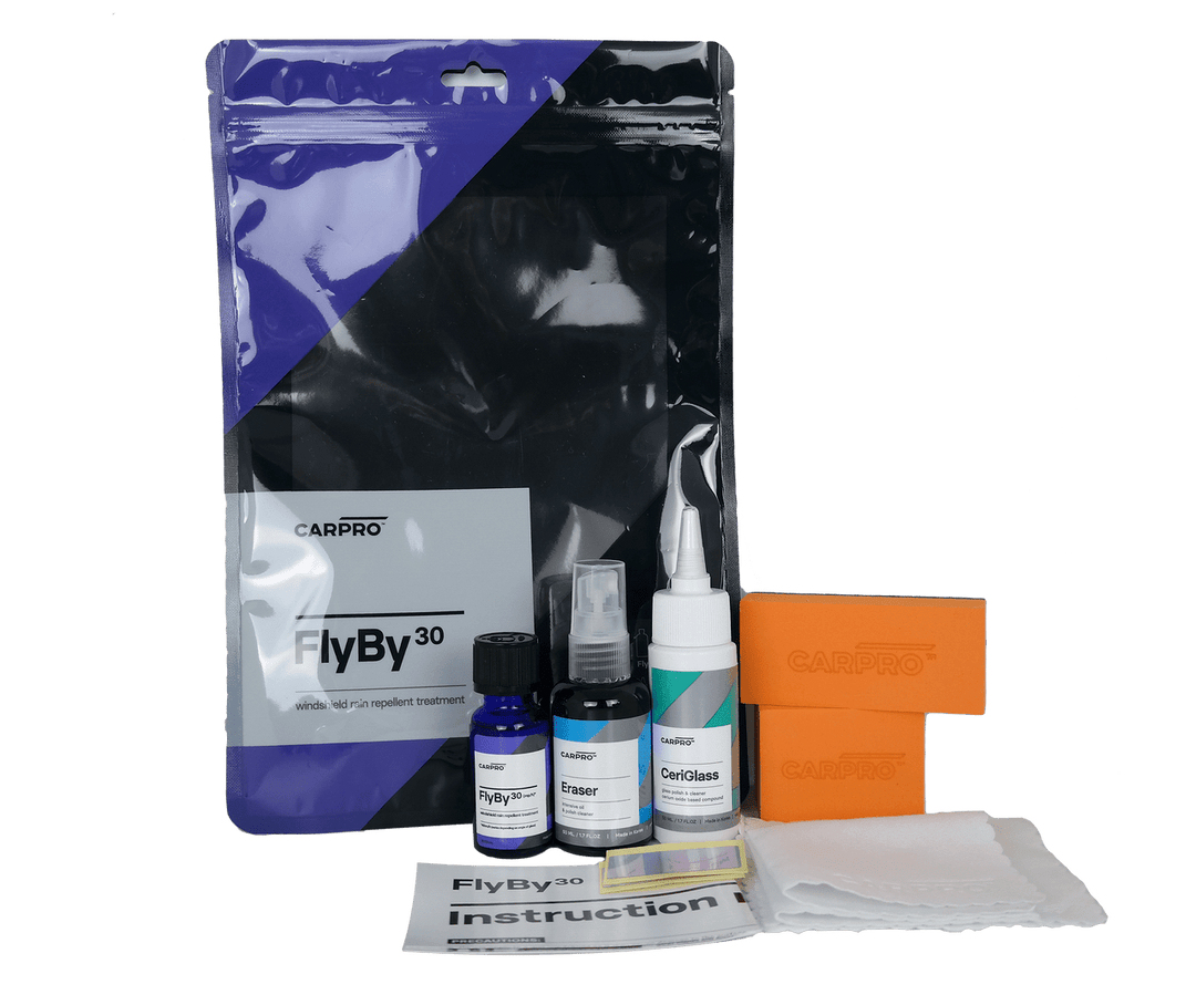 CarPro FlyBy30 Windshield Coating Kit - Alpha Pigments