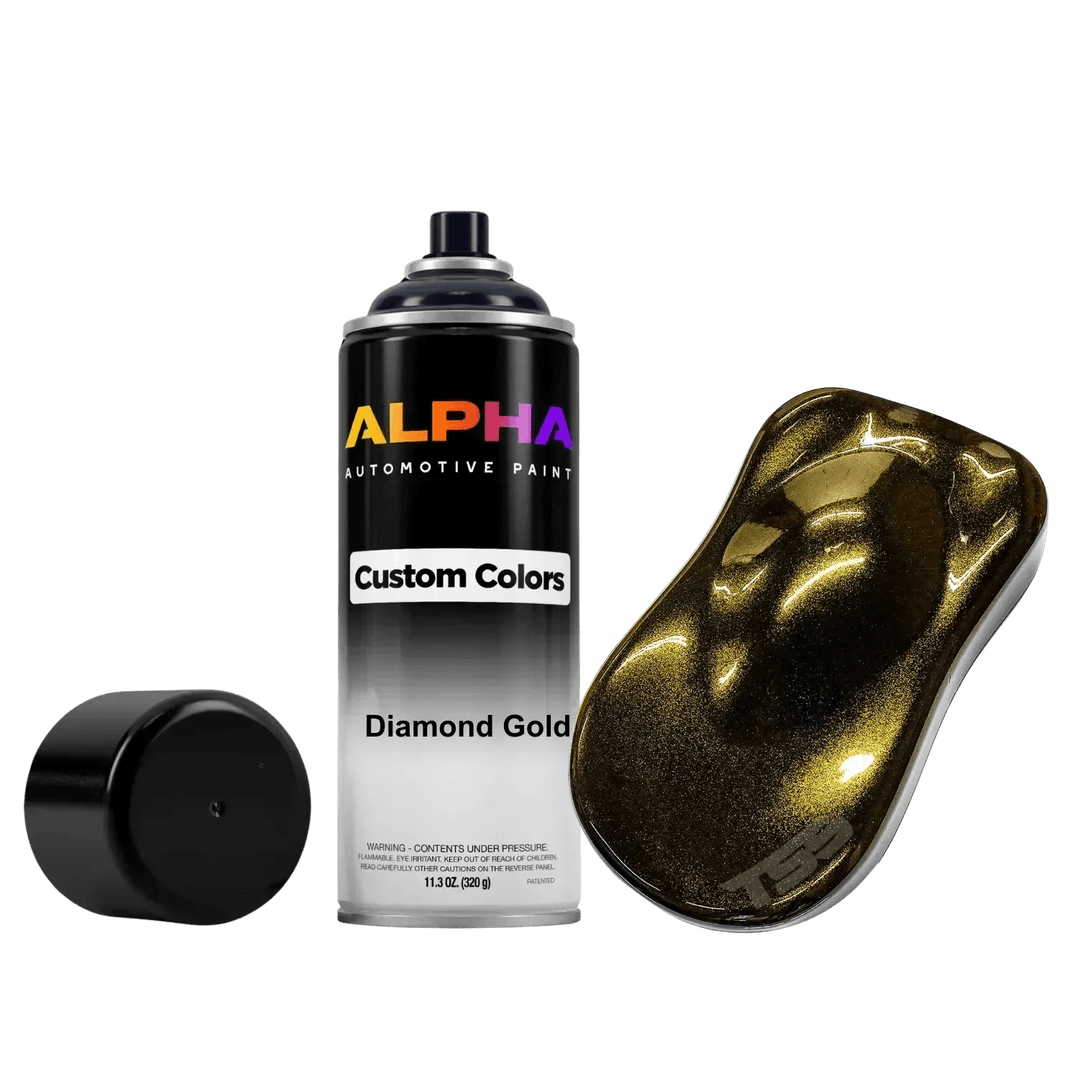 Diamond Gold Spray Can Midcoat - Alpha Pigments