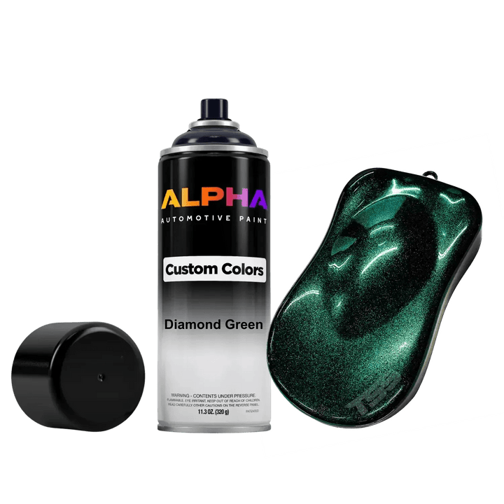 Diamond Green Spray Can Midcoat - Alpha Pigments