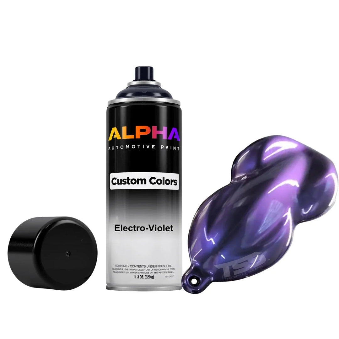 Electro - Violet Spray Can Midcoat - Alpha Pigments