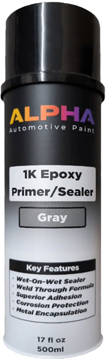 Epoxy Primer & Sealer Spray Can 1k - Alpha Pigments