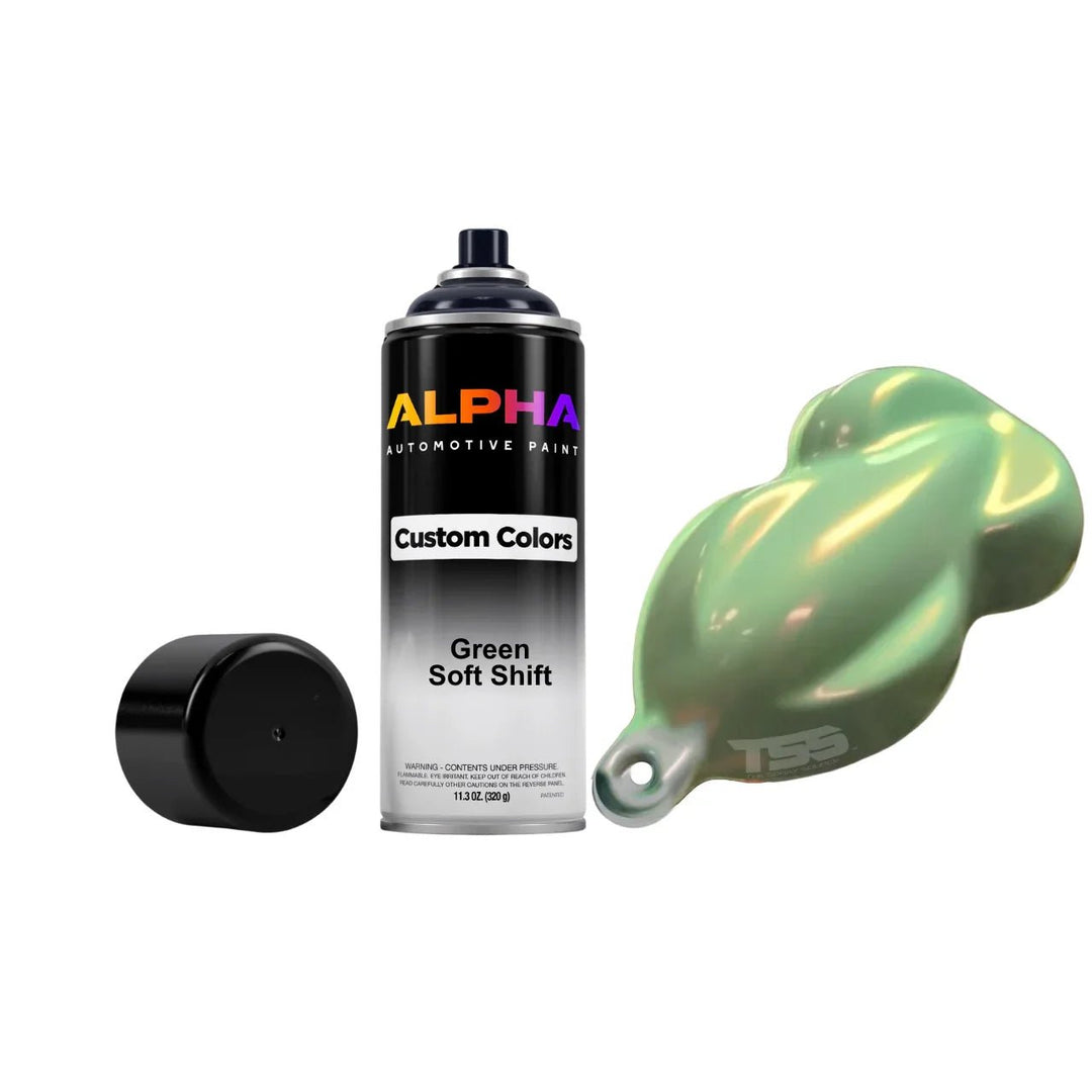 Green Soft Shift Spray Can - Alpha Pigments