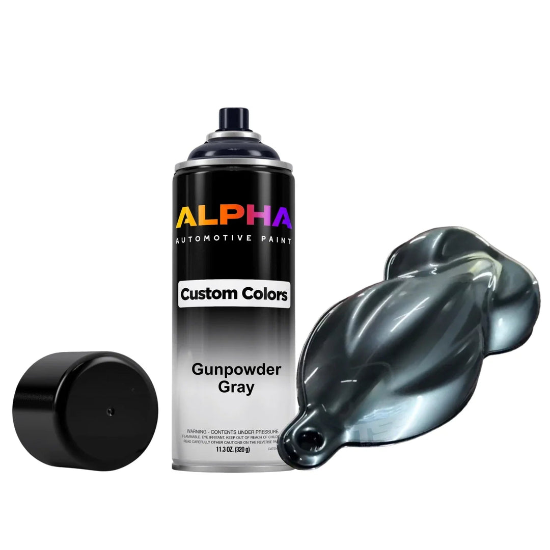 Gunpowder Gray Spray Can Midcoat - Alpha Pigments