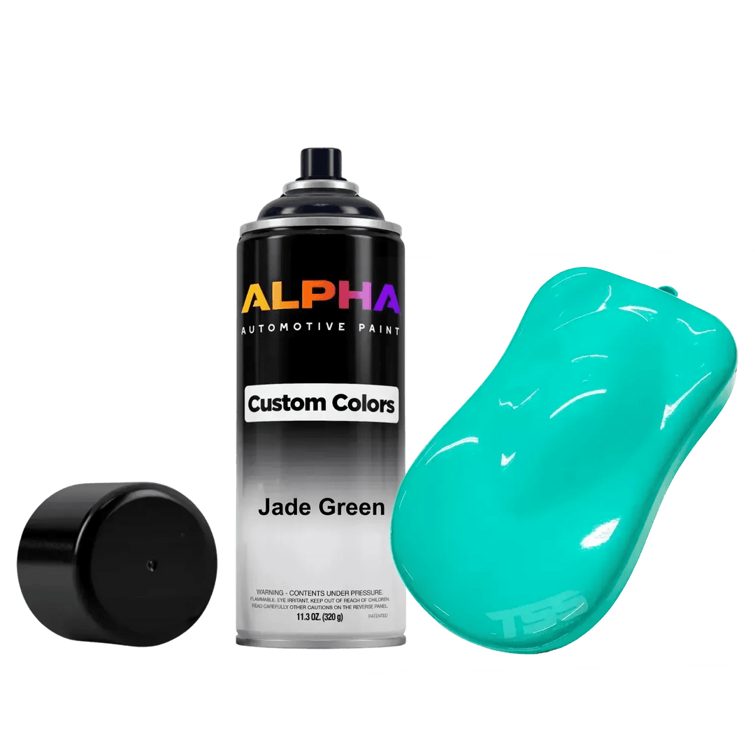 Jade Green Spray Can Midcoat - Alpha Pigments