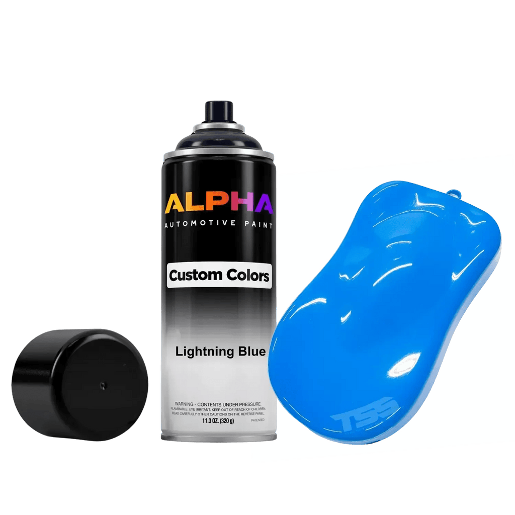 Lightning Blue Spray Can Midcoat - Alpha Pigments