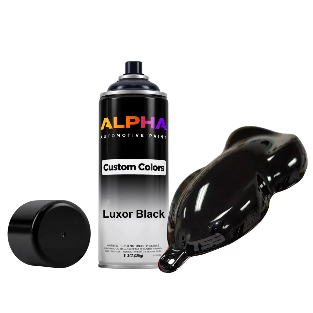 Luxor Black Spray Can - Alpha Pigments