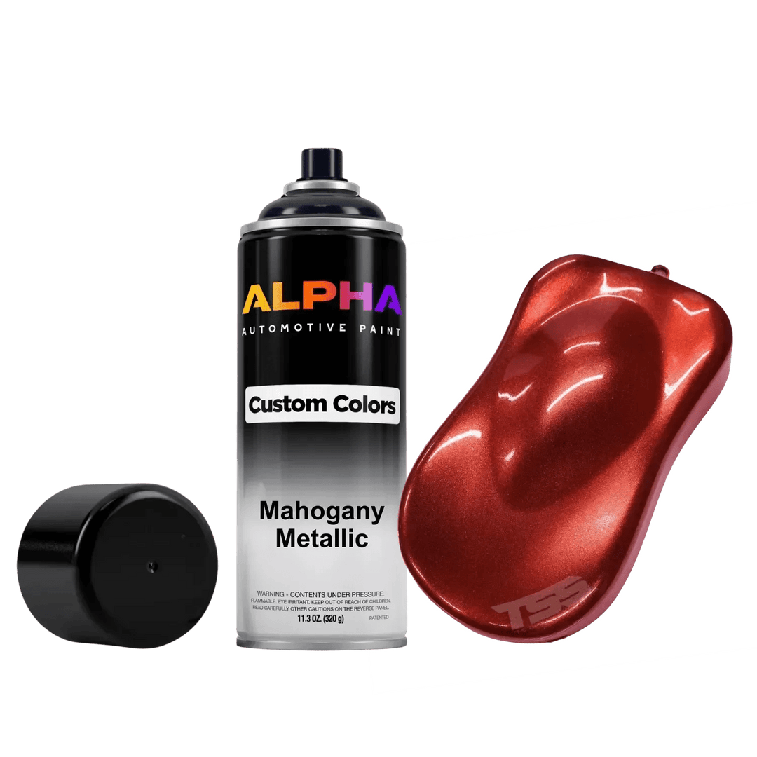 Mahogany Metallic Spray Can Midcoat - Alpha Pigments
