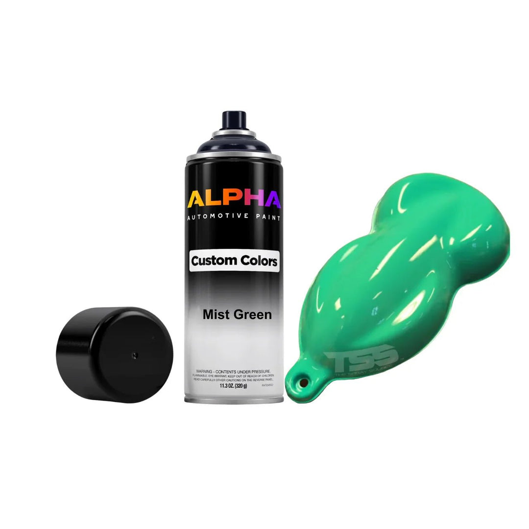 Mist Green Spray Can Midcoat - Alpha Pigments