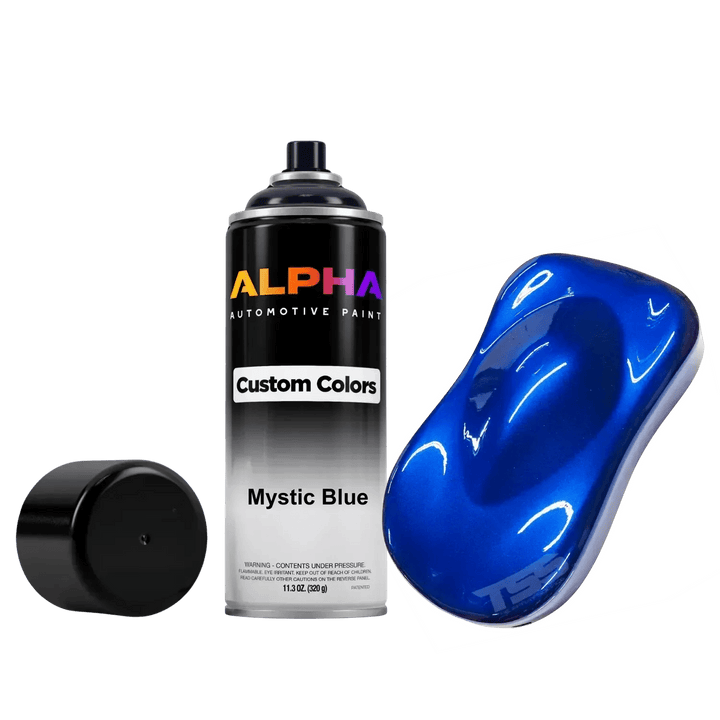 Mystic Blue Spray Can Midcoat - Alpha Pigments