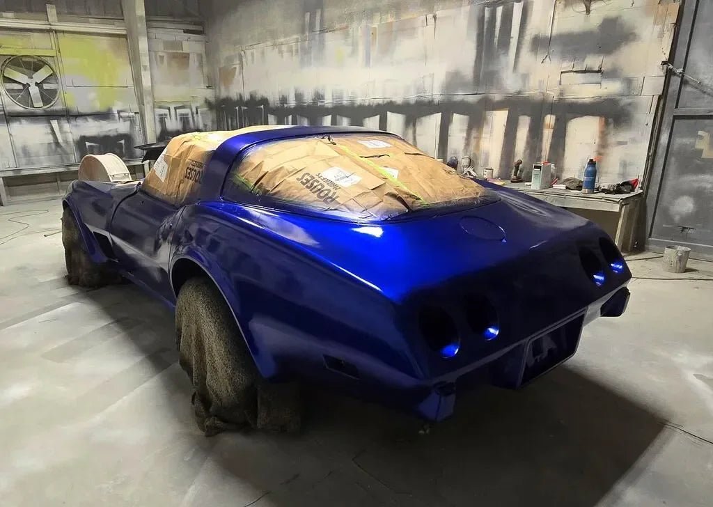 Mystic Blue Spray Can Midcoat - Alpha Pigments