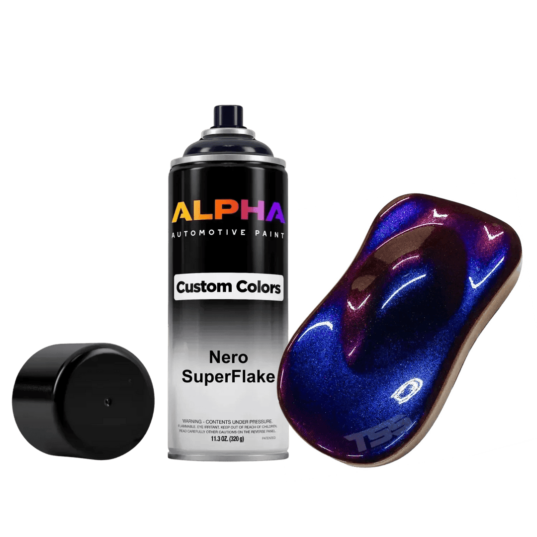Nero Superflake Pearls Spray Can Midcoat - Alpha Pigments