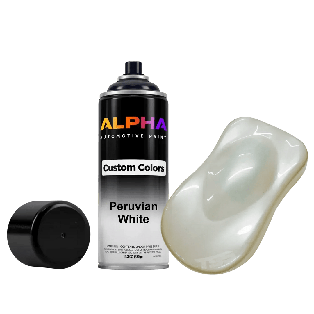 Peruvian White Spray Can Midcoat - Alpha Pigments