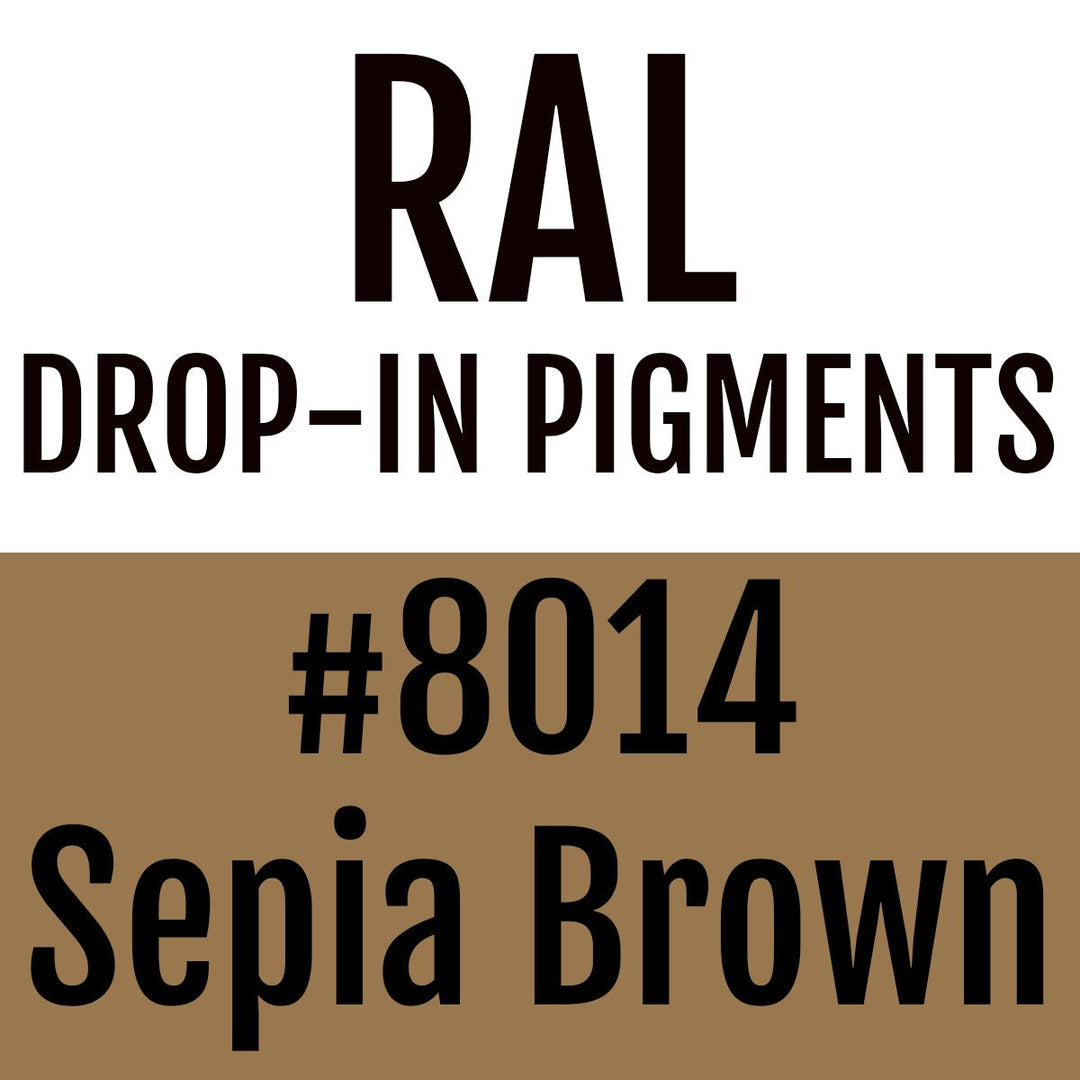 RAL #8014 Drop - In Pigment - Alpha Pigments